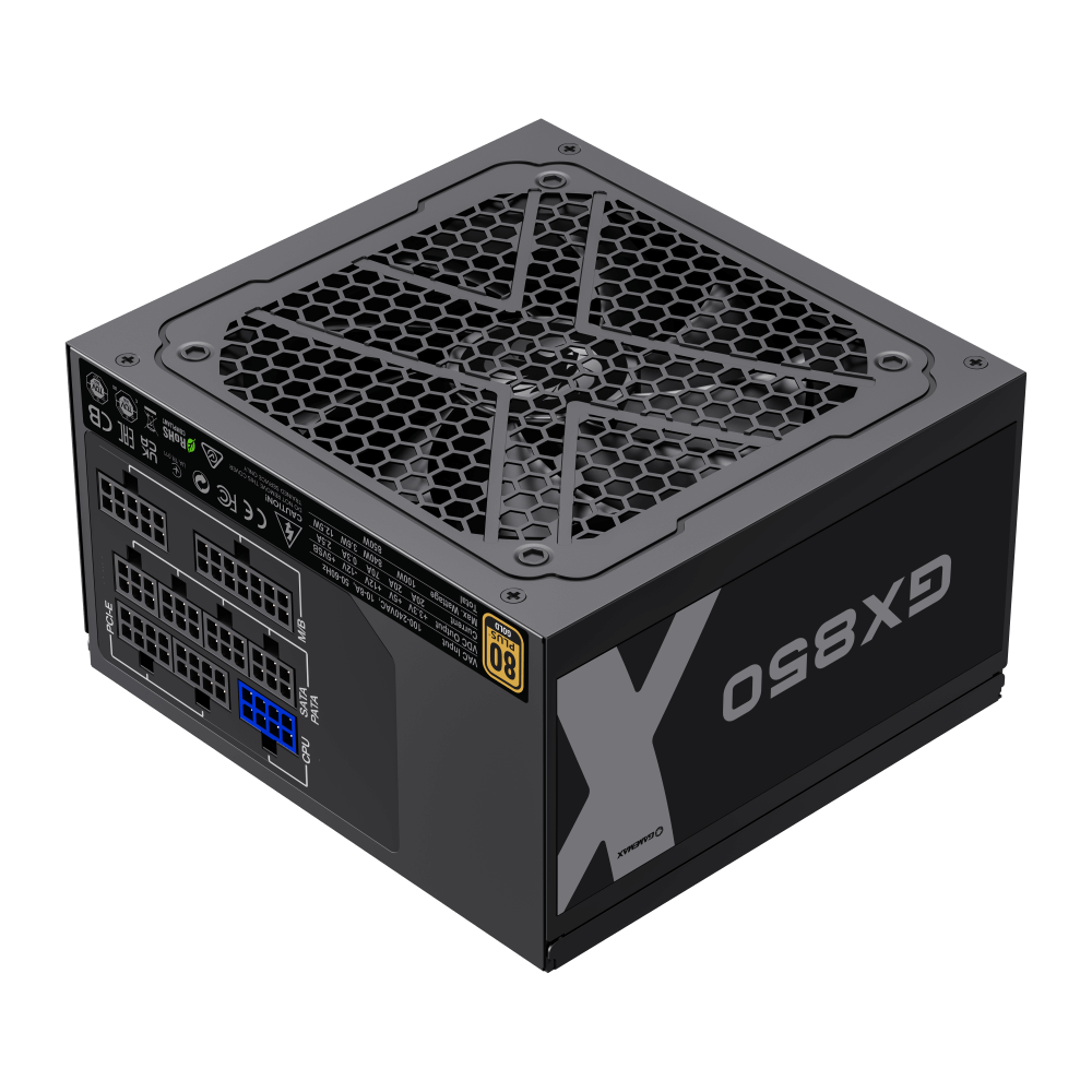 GAMEMAX GX-850 850W 80 Plus Gold Fully Modular Power Supply GAMEMAX GX-850 850W 80 Plus Gold Fully Modular Power Supply